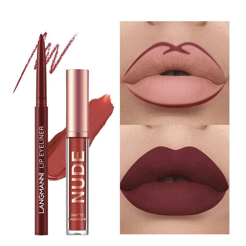 Lip Liner And Lipstick
