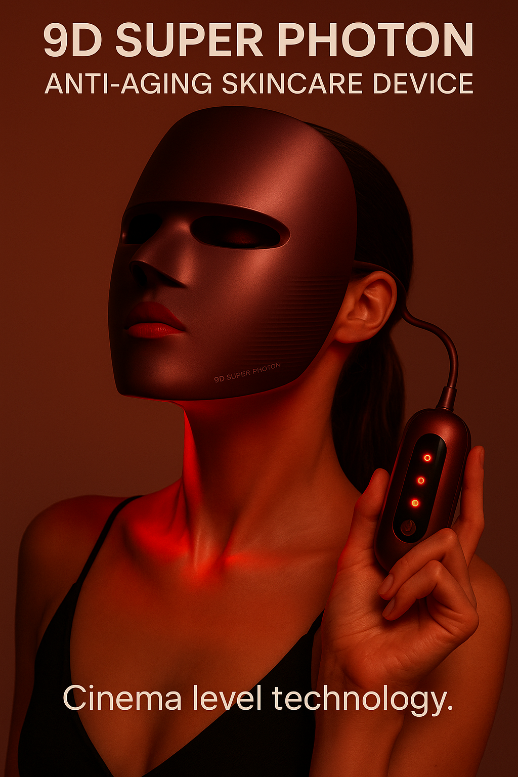 Rechargeable LED Skin Rejuvenation Beauty Mask