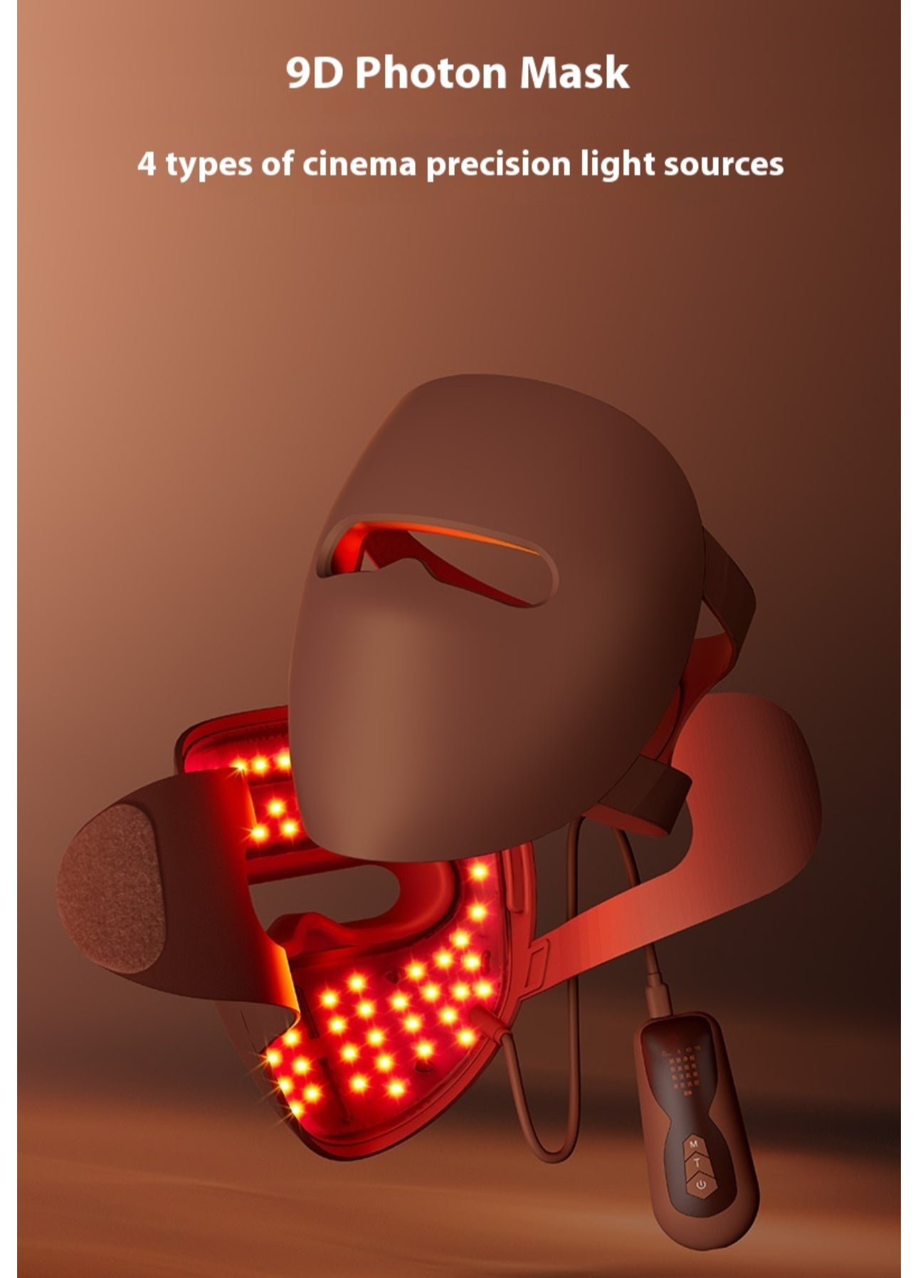 Rechargeable LED Skin Rejuvenation Beauty Mask
