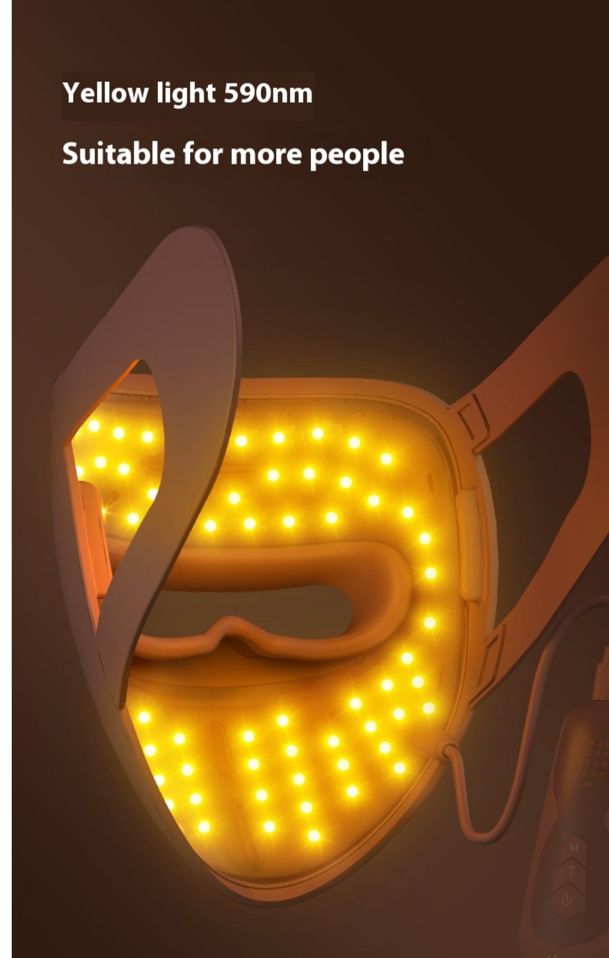 Rechargeable LED Skin Rejuvenation Beauty Mask