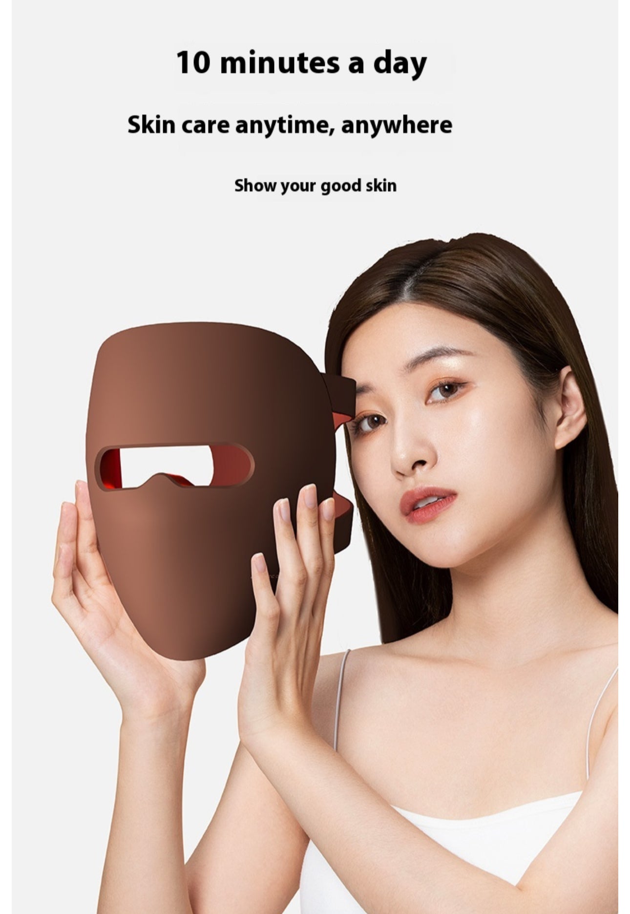 Rechargeable LED Skin Rejuvenation Beauty Mask