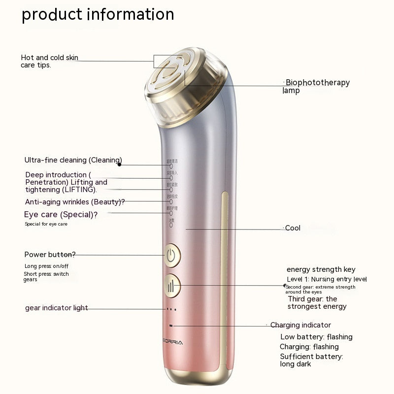 Import Radio Frequency Beauty Device To Lift, Tighten, And Lighten Acne Massage