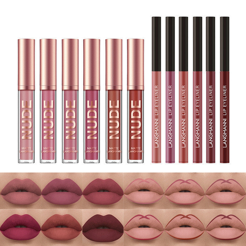 Lip Liner And Lipstick