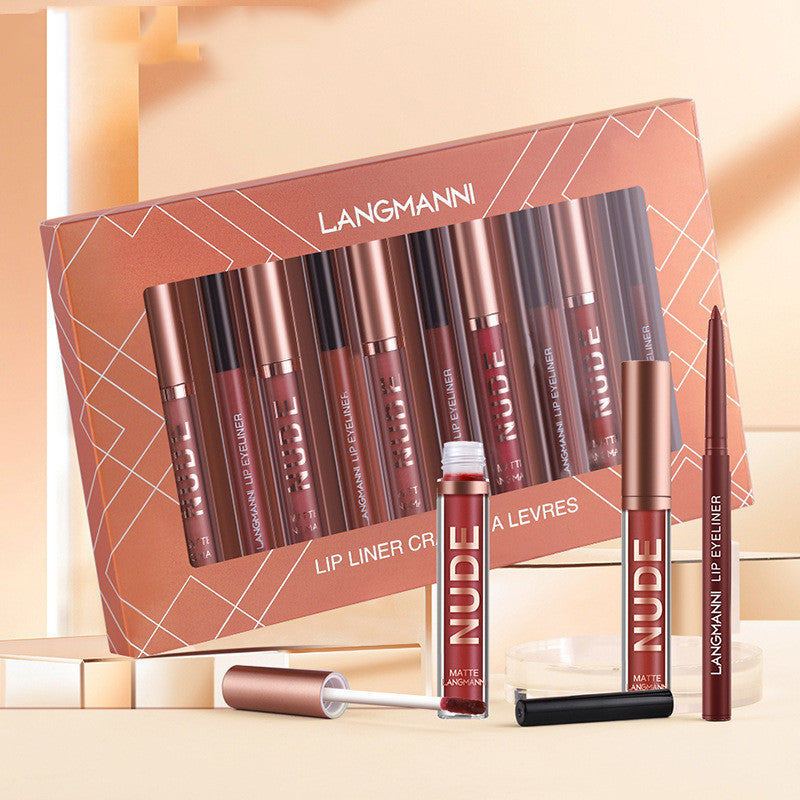 Lip Liner And Lipstick