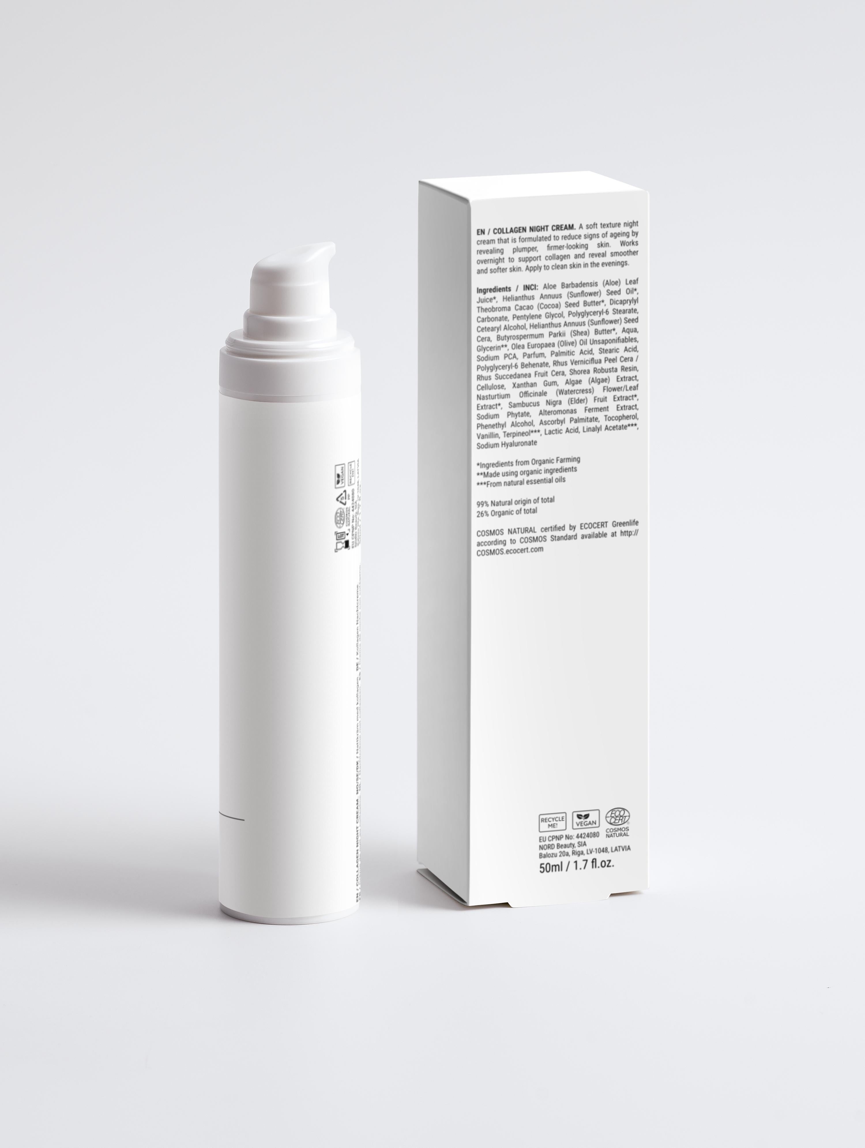 collagen anti-age night cream.